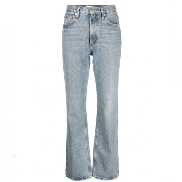 NWT Agolde Vintage High Rise Boot Swat Wash Organic Cotton Aritzia - Picture 1 of 10